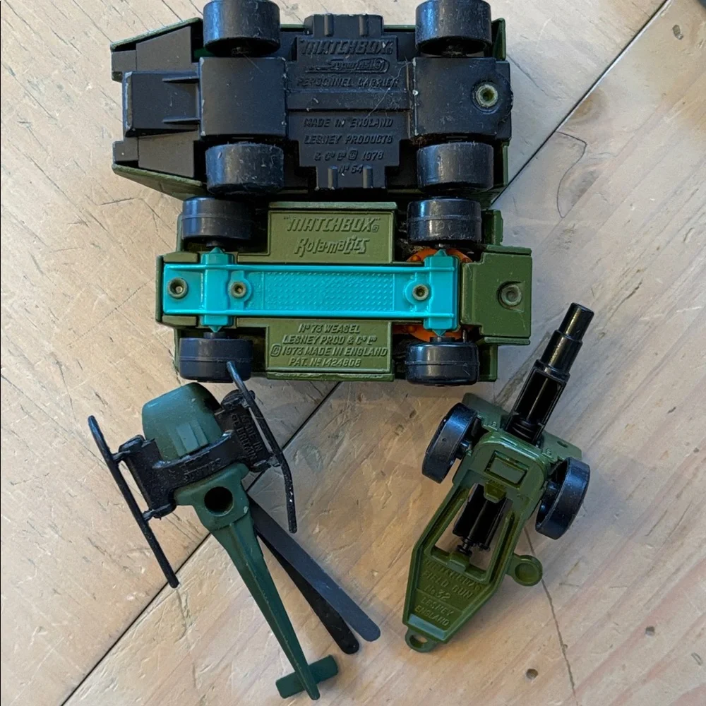Vintage Matchbox Military Vehicles